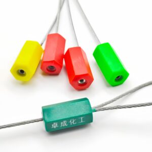 High Strength Cable Seal Custom Logo Plastic Cable Tie Seal